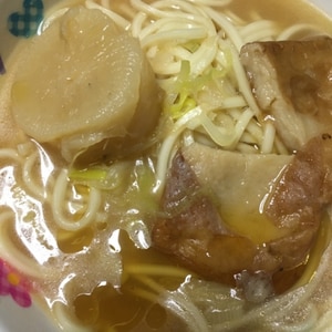 おでんの残り出汁で。。簡単うどん♪